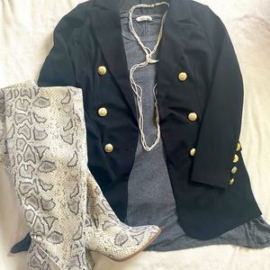 Gray tunic
